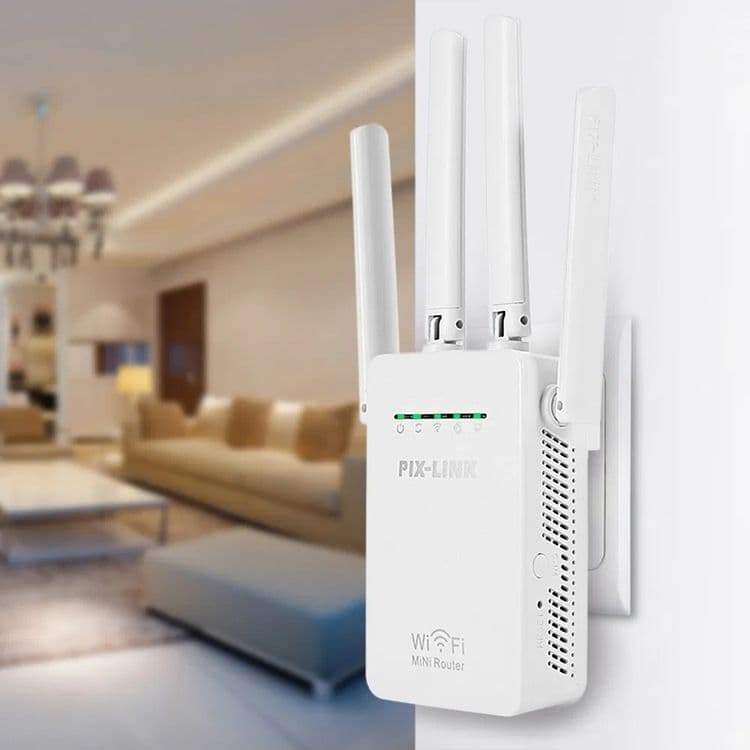 Усилитель сигнала Wi-Fi PIX-LINK LV-WR09 ретранслятор маршрутизатор — 6