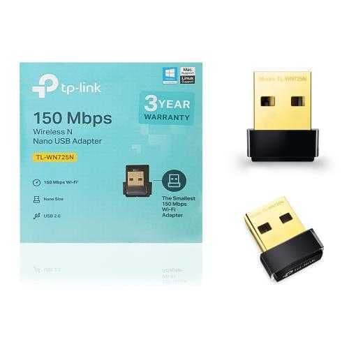 Wi-Fi Приемник TP-LINK / TL-WN725N / 2.4 ГГц — 5