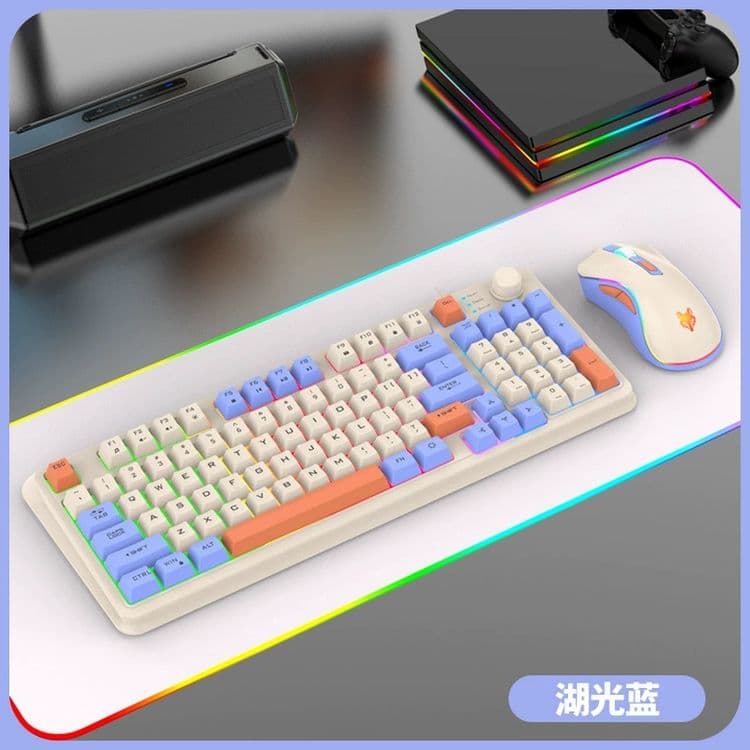 Мембраная клавиатура с подсветкой xunfox k829 — 3