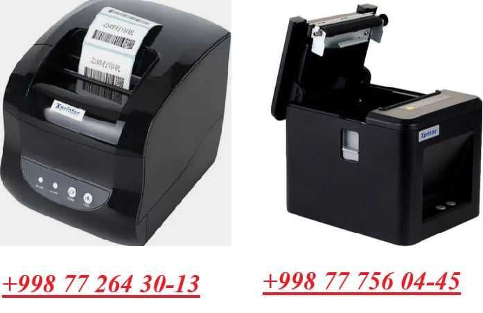 Chek printer, Xprinter, Optom narxda, XP-58IIT, XP-365B, Q80A — 1