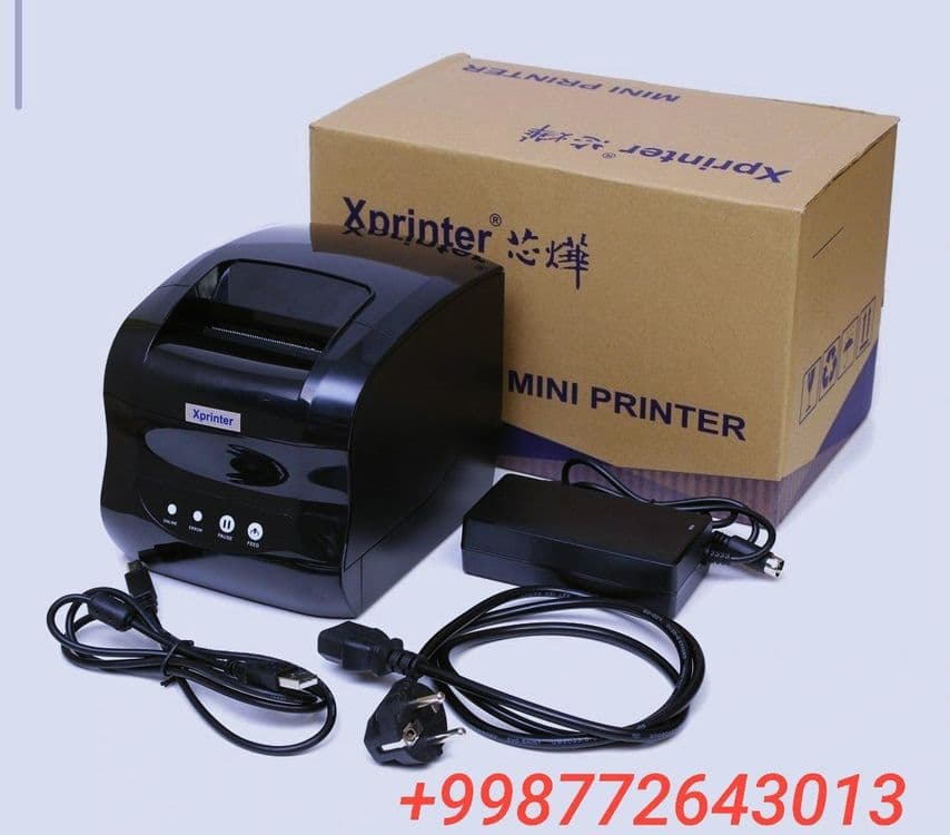 Chek printer, Termoprinter XP-365B Xprinter XP‑58IIT (optom narxida)) — 1