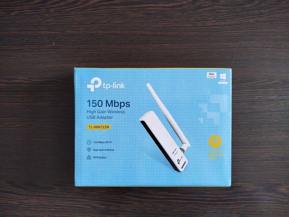 Продаётся Wi-Fi USB-адаптер высокого усиления TP-Link TL-WN722N