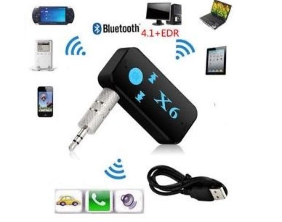 Блютуз адаптер для приема сигнала гарнитура Bluetooth AUX MP3 — 2