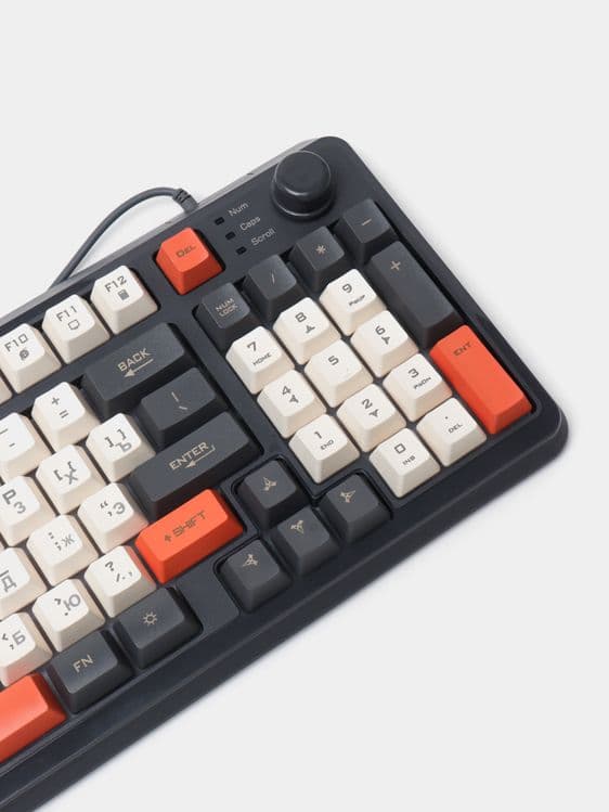 Клавиатура игровая мембранная бесшумная клавиатура Xunfox k82 — 9