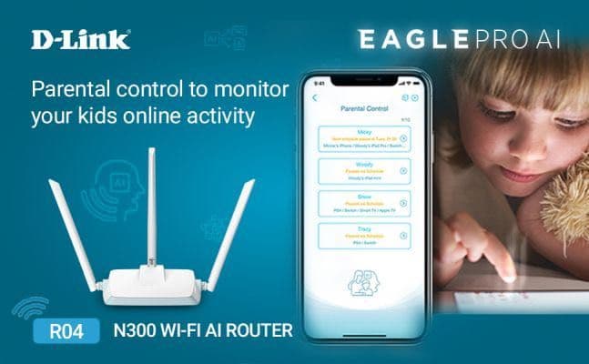 D-Link R04 N300 МОДЕМ беспроводным маршрутизатором Eagle Pro AI — 2