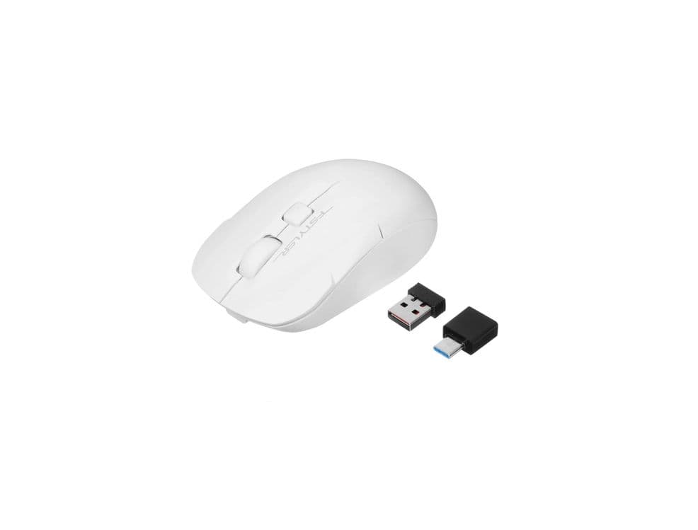 | Беспроводная мышь A4Tech FG16C White Аккумулятор Type-C 2.4G — 4