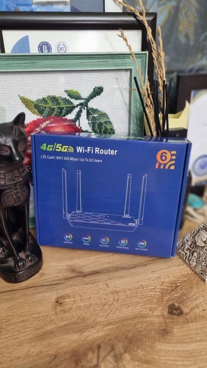 # 4G 5G LTE CPE SIM Kartali WiFi Router 300Mbps SIM Card Роутер — 3