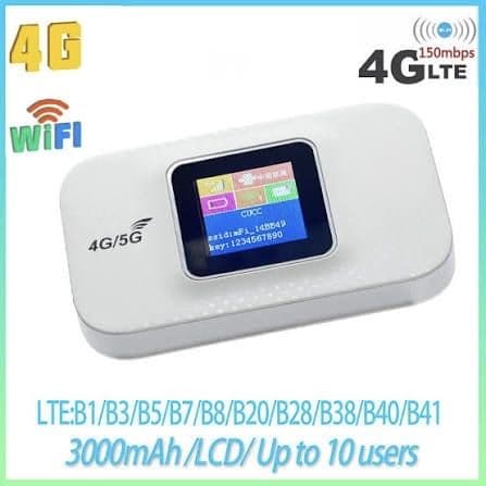 БЕПУЛ Доставка,СУПЕРЦЕНА Карманный 4G симкарт модем wifi роутер router — 4