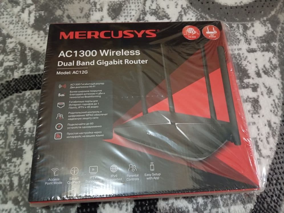 Mercusys AC1300 ac 12G wi-fi router sotiladi вай фай роутер сотилади — 6
