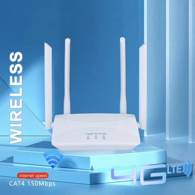 Wi-Fi роутер 4G CPE CPF912 со встроенным 4G модемом, microUSB — 6