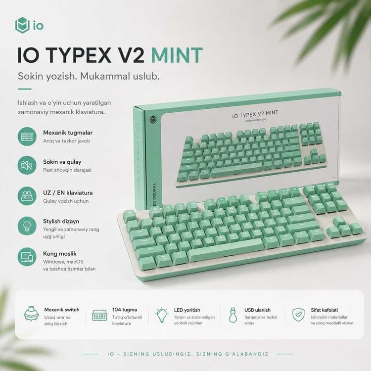 Клавиатура IO Typex by Red Square  5 xil model — 2