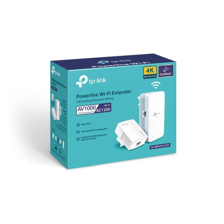 # TPlink AV1000 WPA7517 PA7017P PG1200 KIT Powerline adapter адаптеры — 2