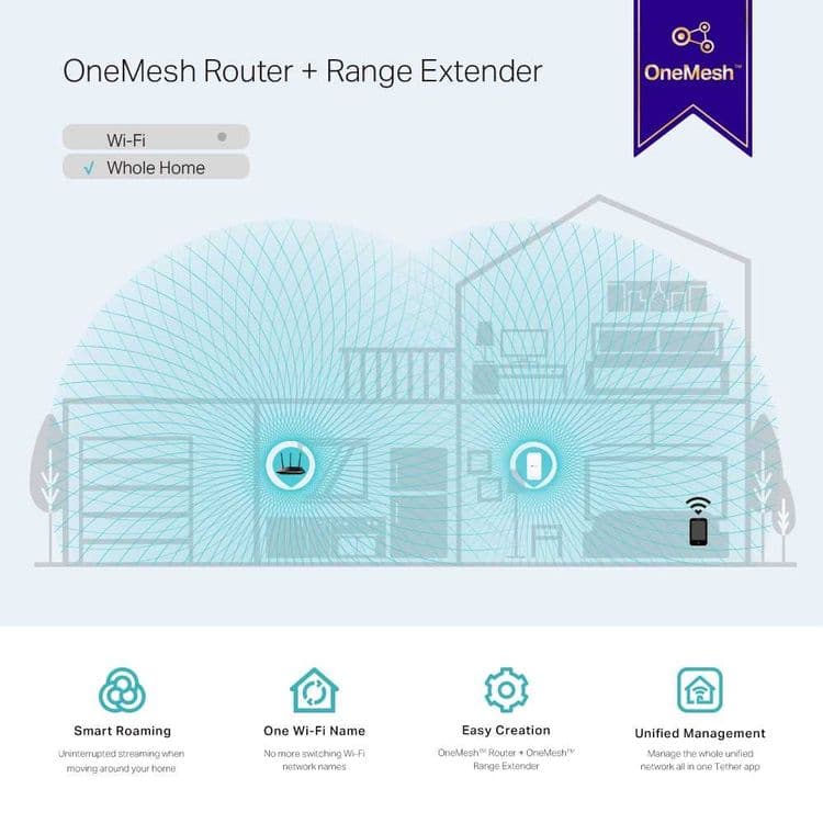 TP-Link RE200 / RE220 / RE230 / AC750 Усилитель диапазона Wi-Fi+ — 12