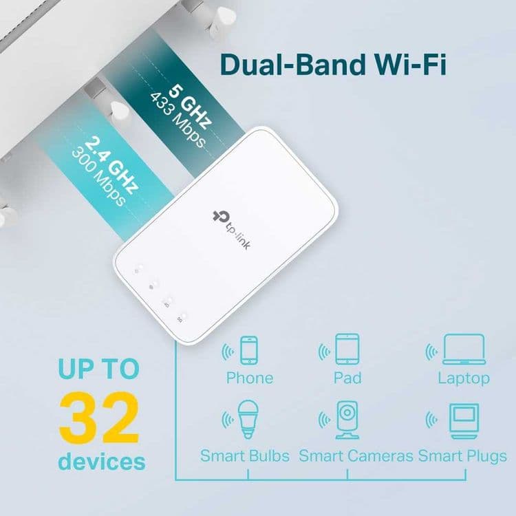 TP-Link RE200 / RE220 / RE230 / AC750 Усилитель диапазона Wi-Fi+ — 13