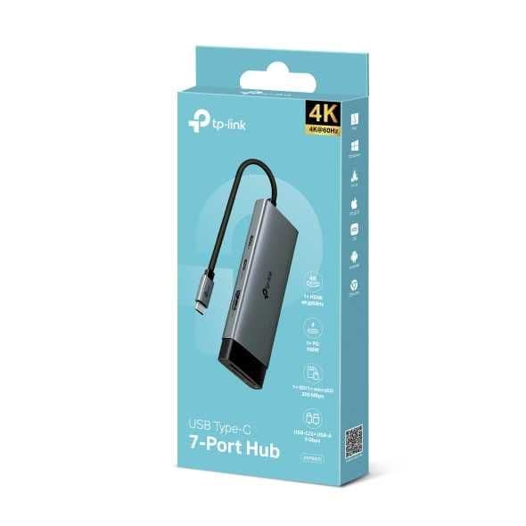 TP-Link UH6120C/7020C/720/9120C USB Type-C концентратор  + — 7