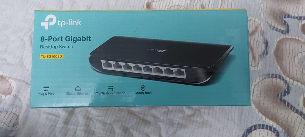 TP-Link TL-SG1008D, 8 портов, Gigabit — 4