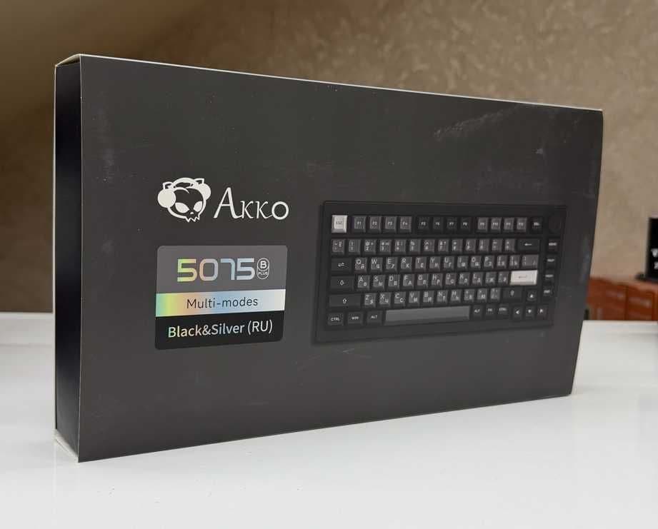 Клавиатура AKKO 5075B Plus Black & Silver — 2