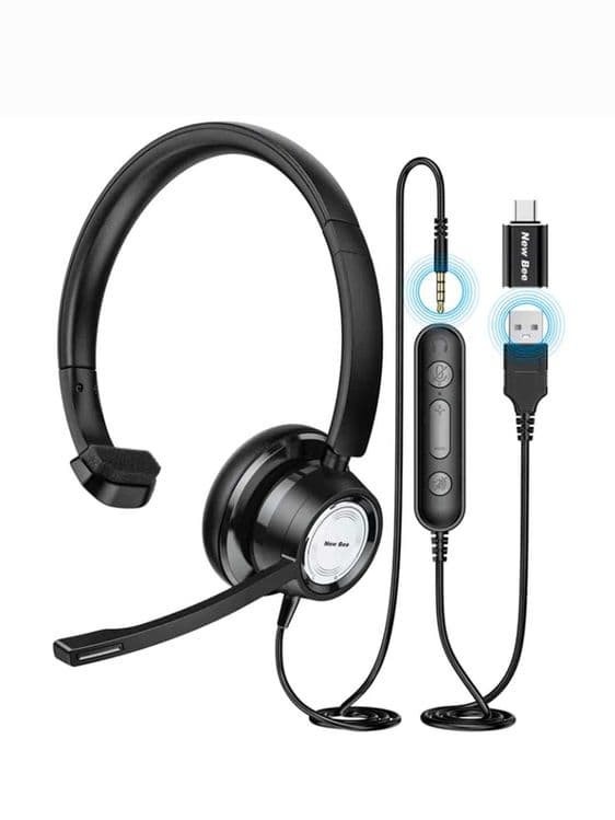 Проводные Наушники HS New Bee H361 / HS New Bee H365 + — 3