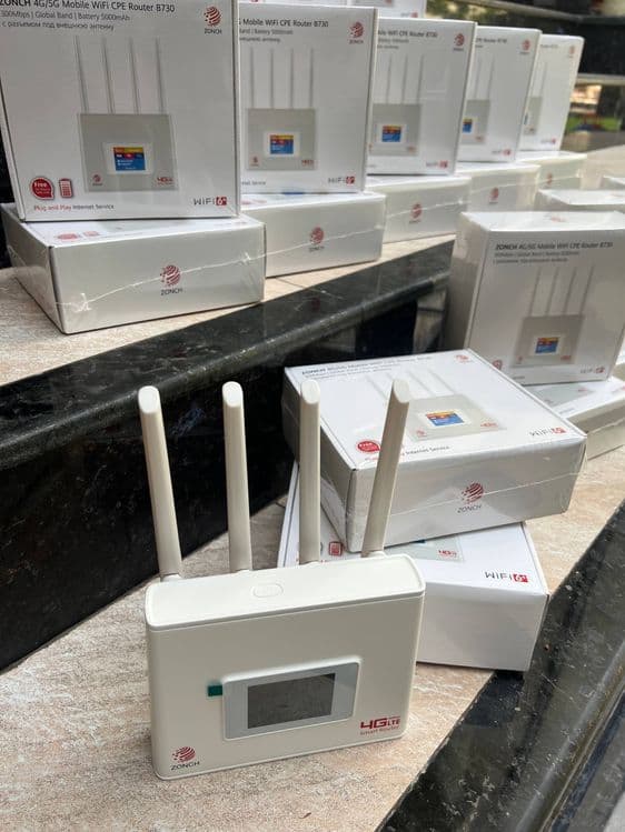 WiFi router / WiFi роутер Zonch B730 аккумуляторный 5000mah — 4