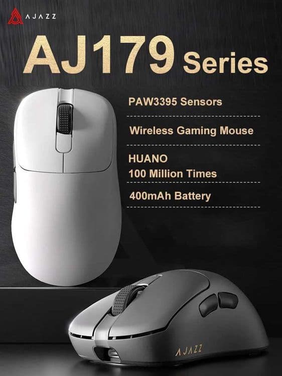 беспроводная игровая мышка metapanda p1 pro4k, ajazz aj159, 179 — 9