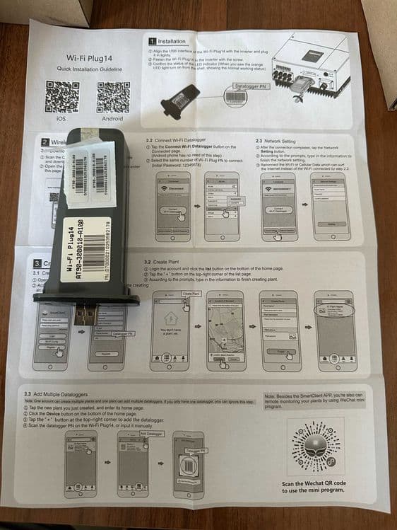 Вайфай роутер для солнечного инвертора WI-FI Plug14 — 5
