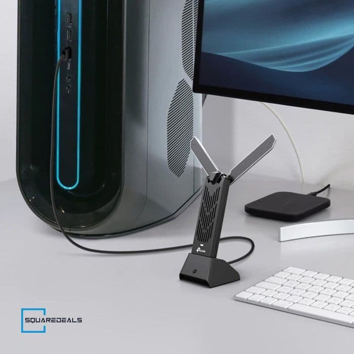 # TPlink Archer TBE400UH BE6500 WiFi 7 High Gain Tri-Band USB Adapter — 11