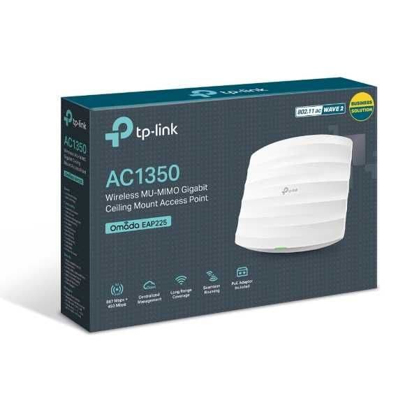 Tp Link EAP225 AC1350 двухдиапазонная потолочная точка доступа Wi-Fi — 1