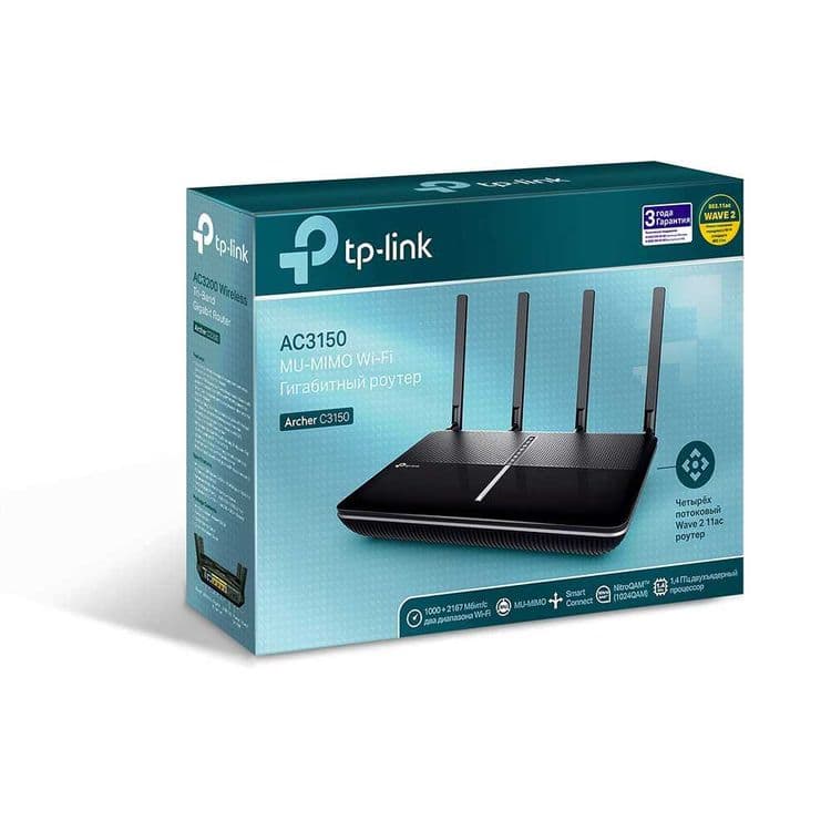 TP-Link Archer C3150/A64    Dual-Band Wi-Fi Роутер (Router) + — 9