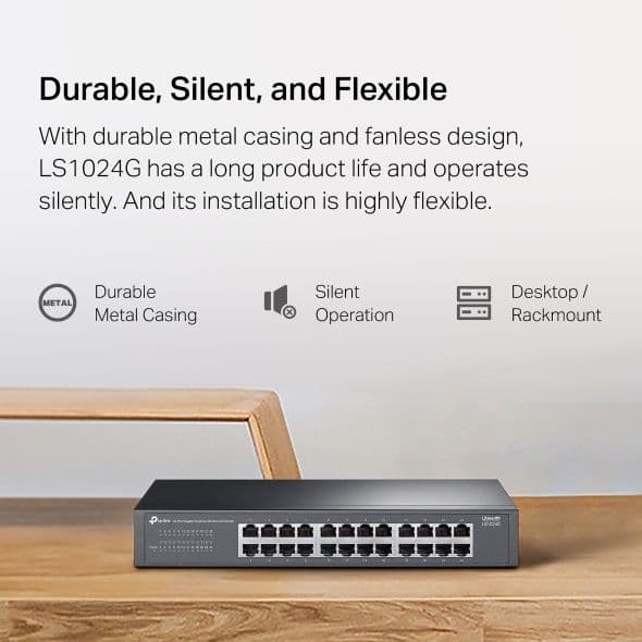 # 24port TPLink LS1024G LiteWave Hub Switch Gigabit Коммутатор Свич — 15