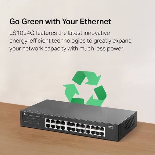 # 24port TPLink LS1024G LiteWave Hub Switch Gigabit Коммутатор Свич — 16