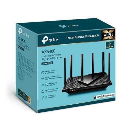 TP-Link Archer AX53/72/72pro AX3000/5400 Wi-Fi 6 Роутер (Router) + — 12