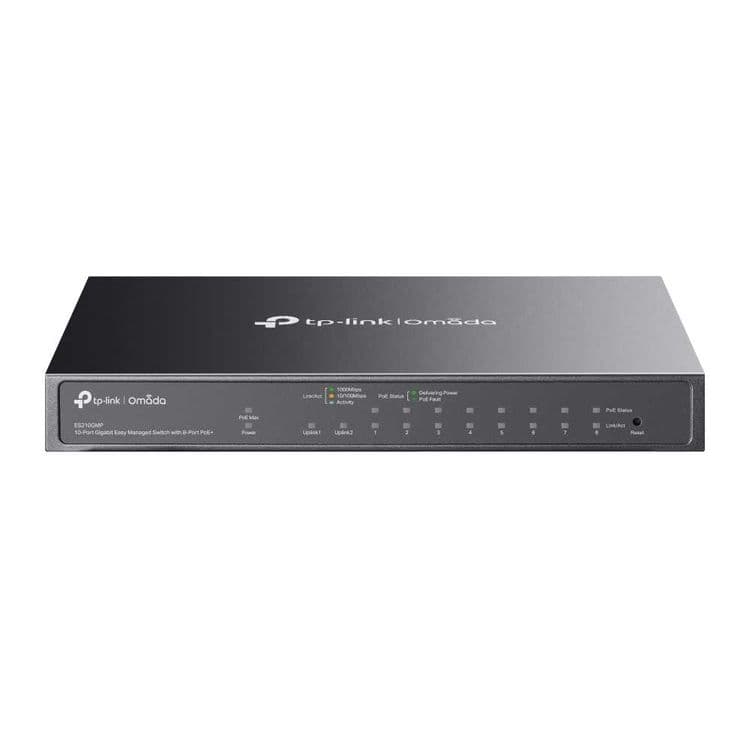 Сетевой коммутатор Omada	TP-Link	ES210GMP — 3