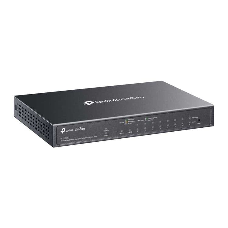 Сетевой коммутатор Omada	TP-Link	ES210GMP — 4