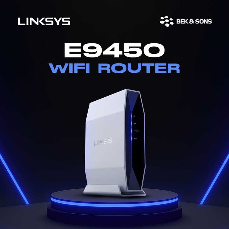 Wi-Fi 6 роутер Linksys E9450 Dual-Band EasyMesh — 1