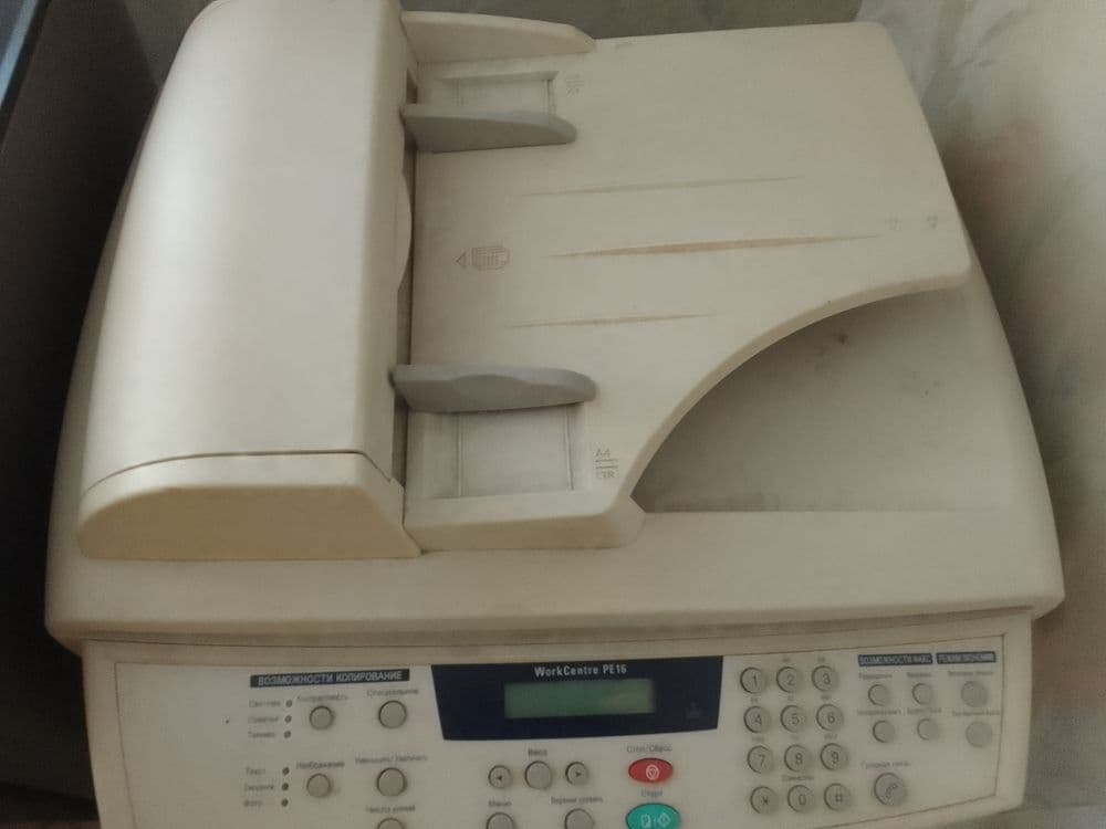 МФУ принтер сканер Xerox WorkCentre PE16 — 6