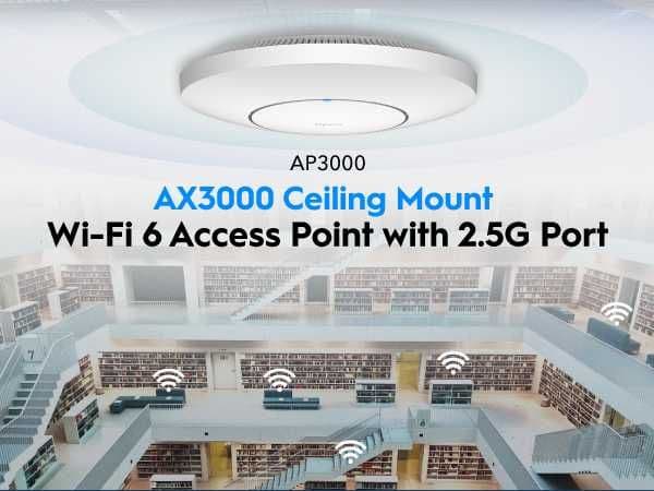 Router Потолочный точка доступ Cudy Cudy AP3000 — 10