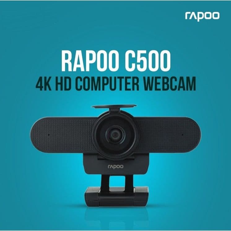 Веб-камера Rapoo C500 4K/30Fps с автофокусом Вебкамера — 11