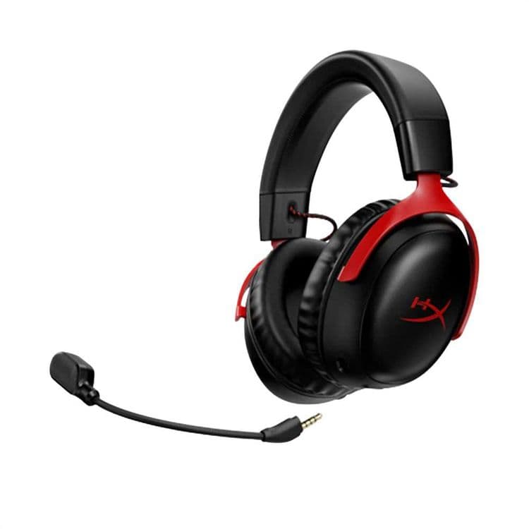 SALE Наушники беспроводная гарнитура HyperX Cloud III Black+Red+ — 5