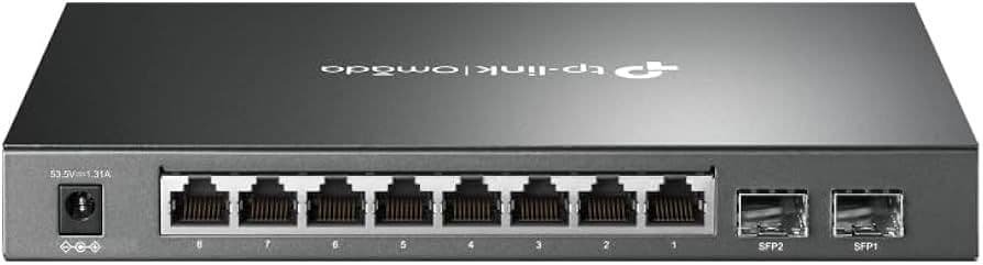 Tp-link TL-SG2210P poe+ switch   Управляемый poe свитч — 6