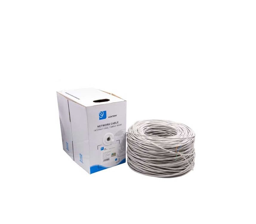 | Кабель витая пара UTP Cat5e FP Mark медный бухта 305м — 1