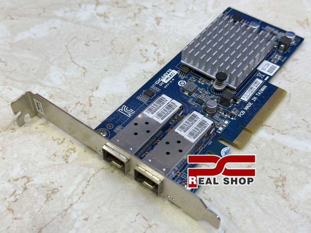 GIGABYTE Qlogic|Broadcom BCM57810S 10GB/s PCI x8 Dual Port SFP+ LAN — 7