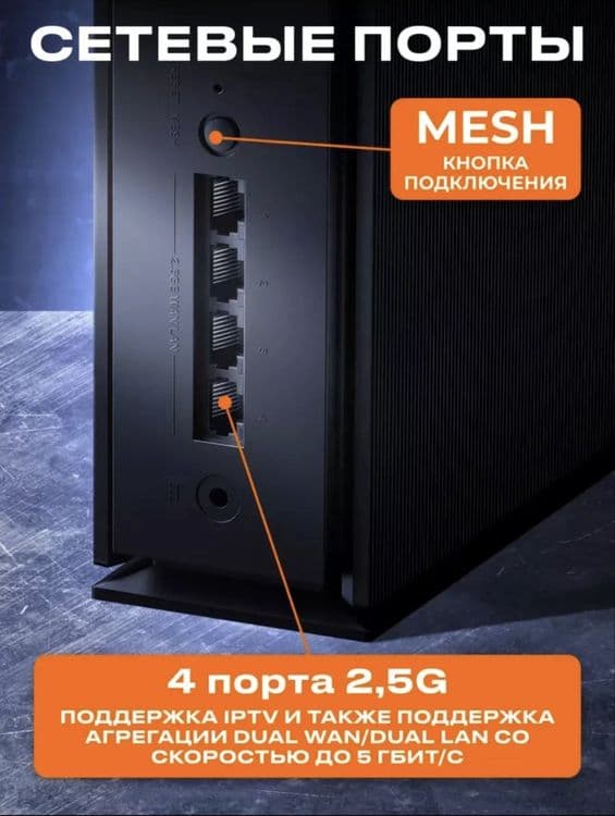 Wifi роутер Xiaomi BE6500 Бесплатная доставка — 15