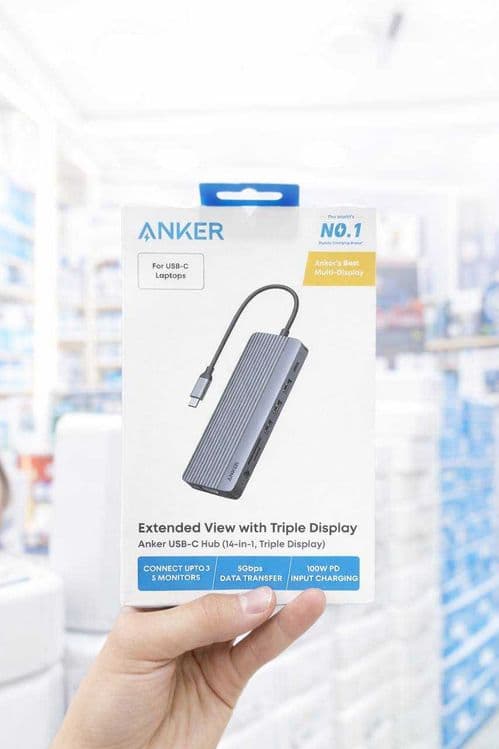 USB-хаб Anker Extender Fore 2 Display 100W — 1