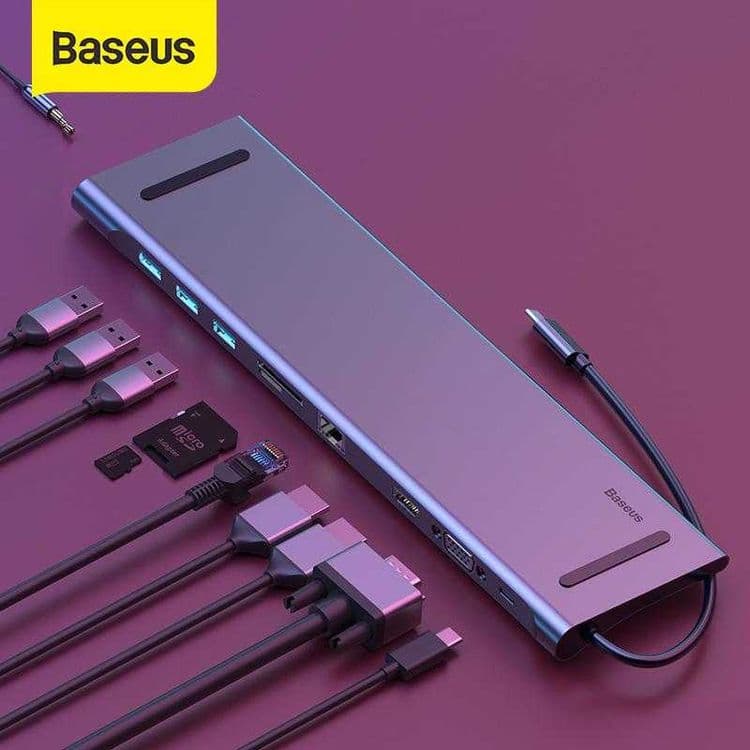 USB-концентратор Baseus Enjoyment Series Type-C Notebook HUB — 5