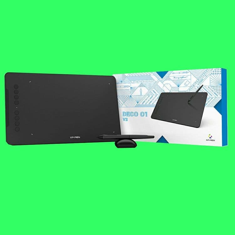 Абсолютно новый, запечатанный графический планшет XP-PEN Deco01V2 — 8