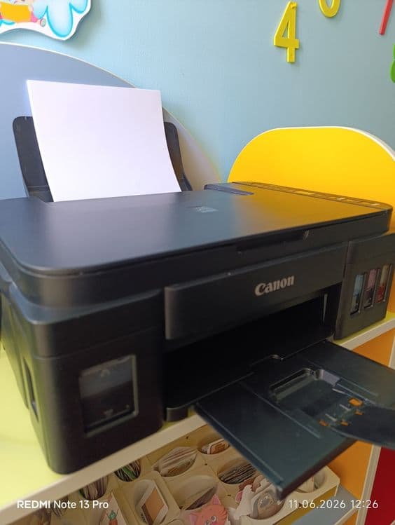 Принтер Canon Pixma, и аппарат для ломинации — 1