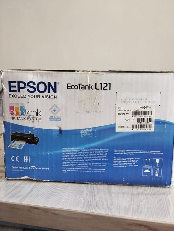 Продам принтер цветной Epson EcoTank L121 — 6