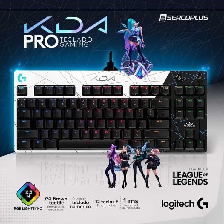 Logitech G Pro LOL  League Механическая Клавиатура — 3