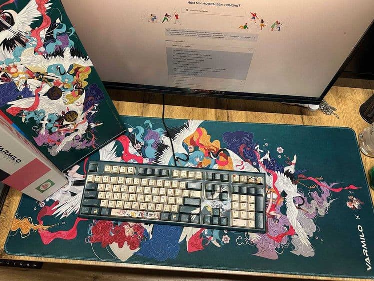 Varmilo VBS108 Crane Kailh Crane Switch топовая механика — 4