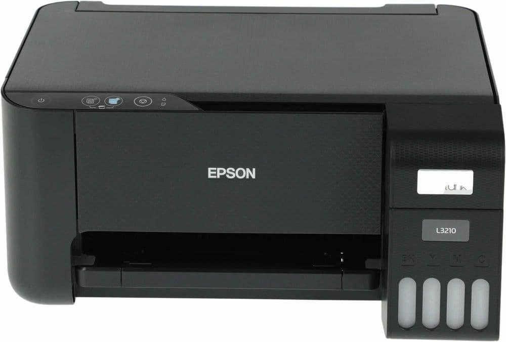Принтер МФУ струйное Epson L3210 3в1 цветной Оригинал !!! — 4